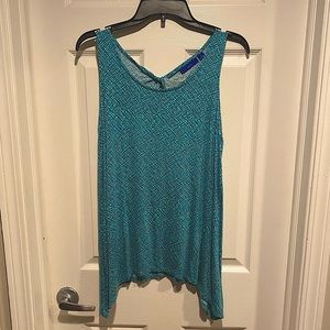 Apt. 9 Aqua women’s shirt sleeve shirt